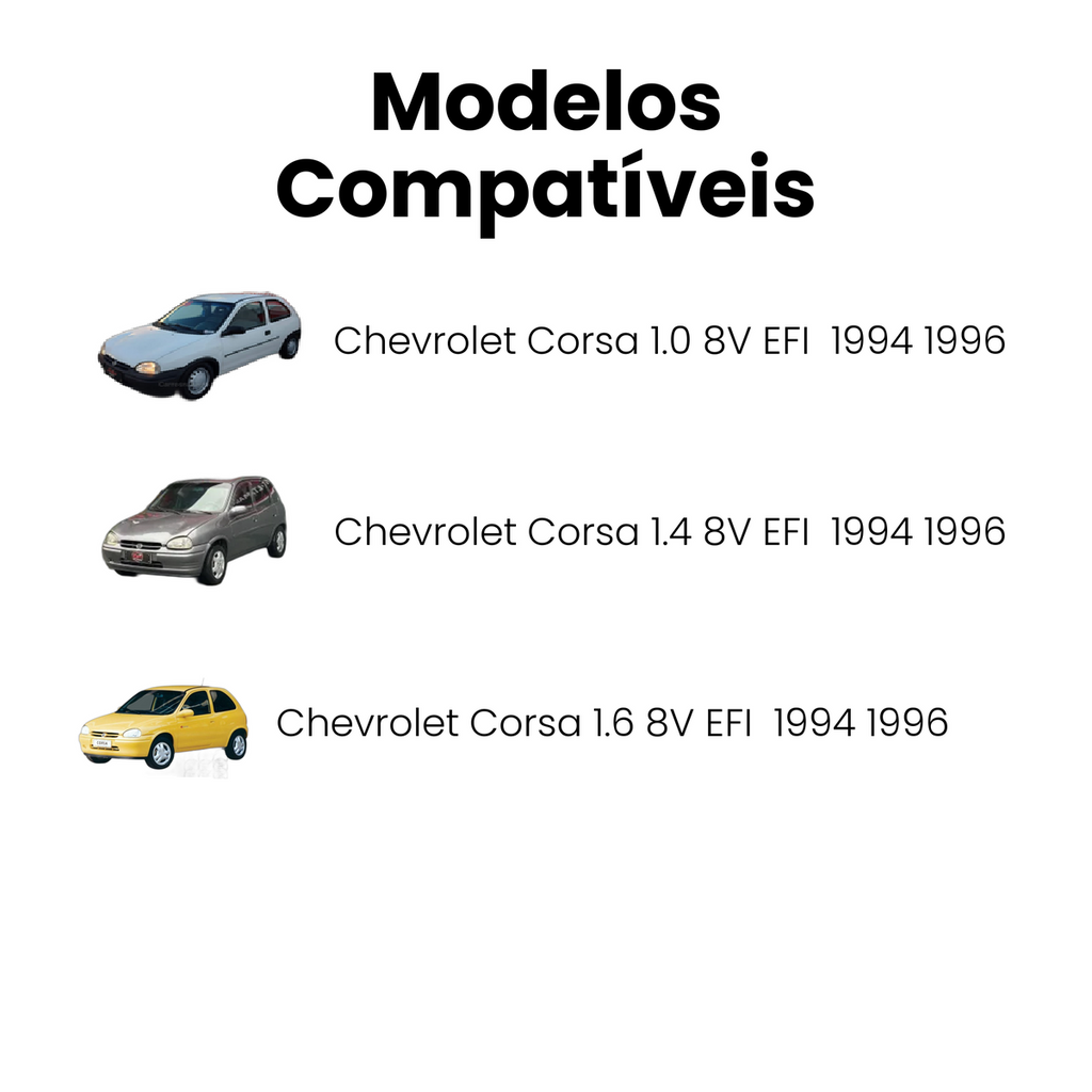 Cabo de Vela de Ignição Chevrolet Corsa 1.0 1.4 1.6 8v 94-96 - Imagem 4