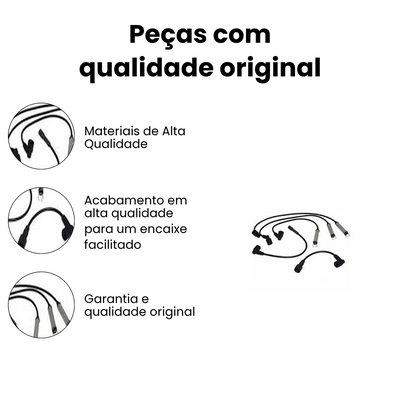 Cabo de Vela de Ignição Chevrolet Corsa 1.0 1.4 1.6 8v 94-96 - Imagem 3