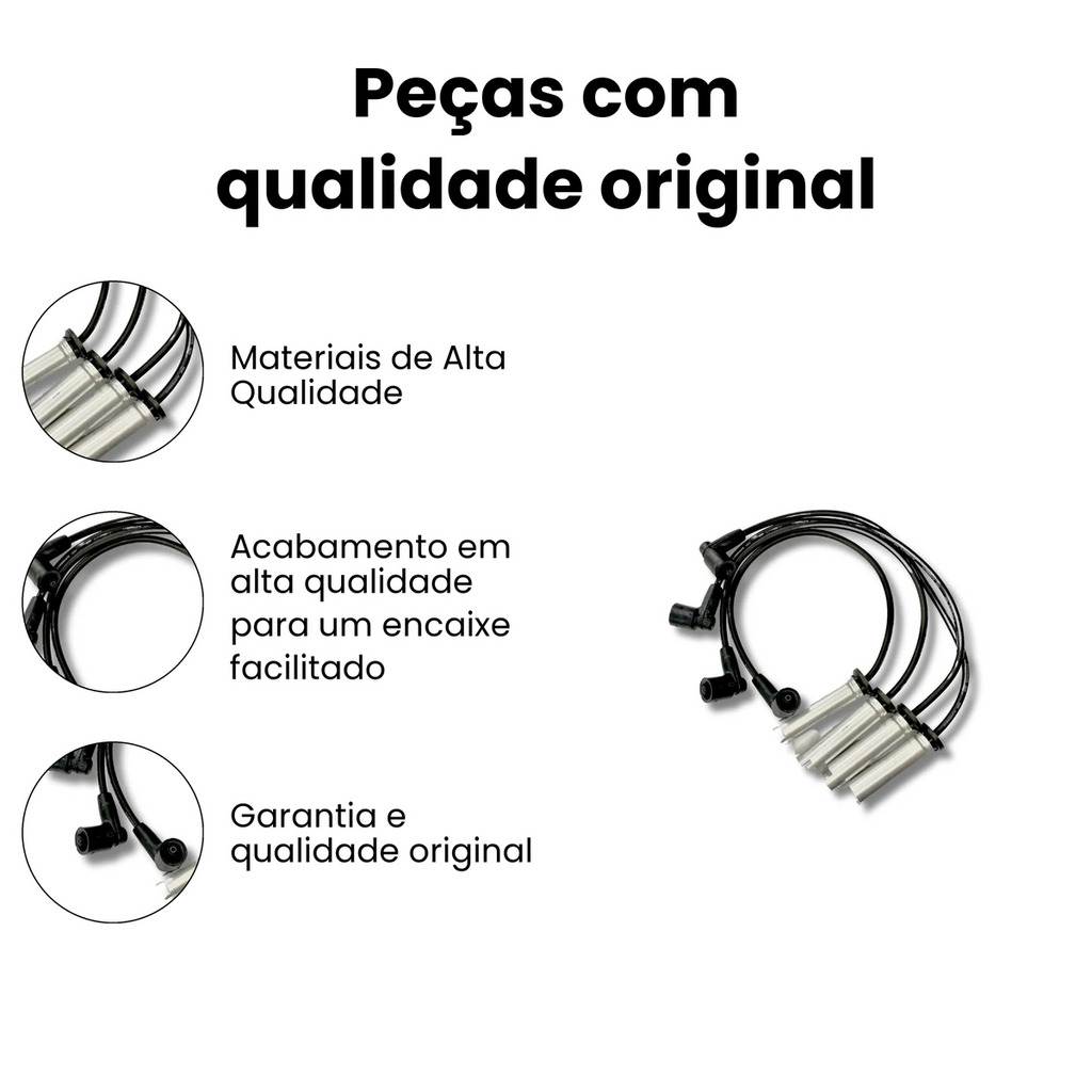 Cabo de Vela de Ignição Chevrolet Blazer S10 1997-2000 - Imagem 2