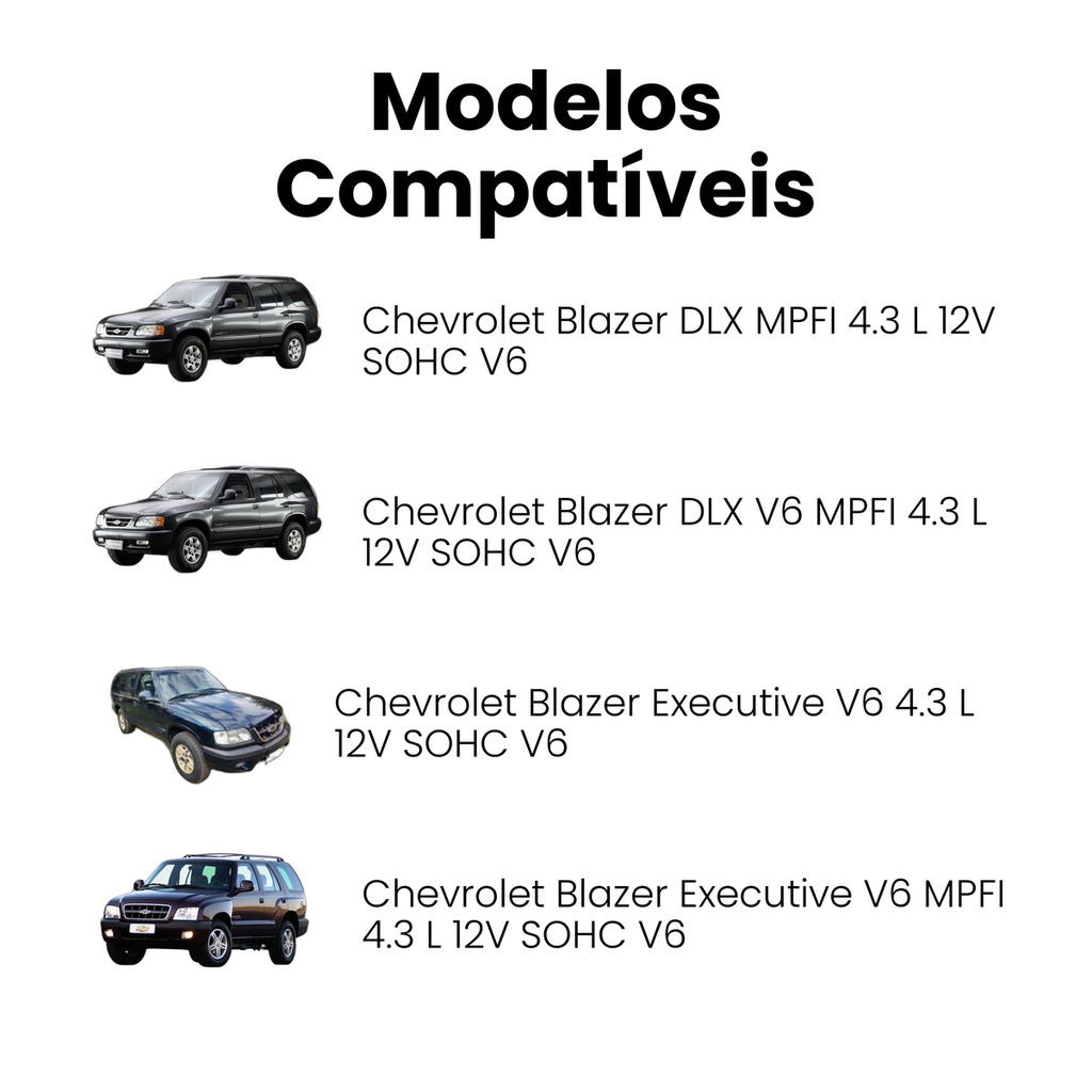 Cabo de Vela de Ignição Chevrolet Blazer S10 4.3L V6 - Imagem 4