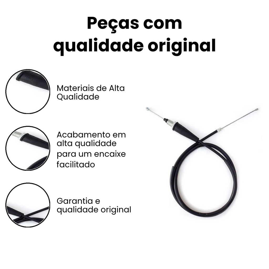 Cabo Velocímetro Honda CG 125 Cargo 09/14 - Imagem 3