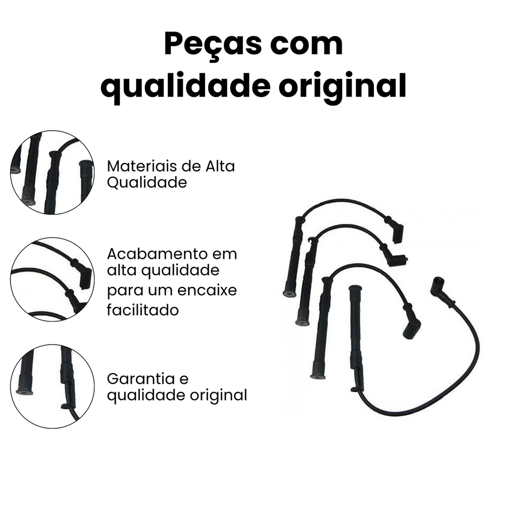 Cabo Vela Ignição Renault Twingo 1.0 8V - Imagem 3