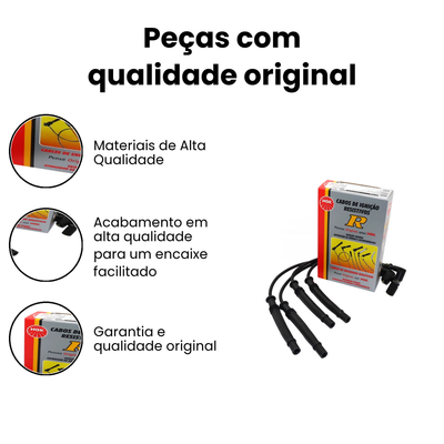 Cabo de Vela de Ignição NGK SCR16 - Sandero March - Imagem 3