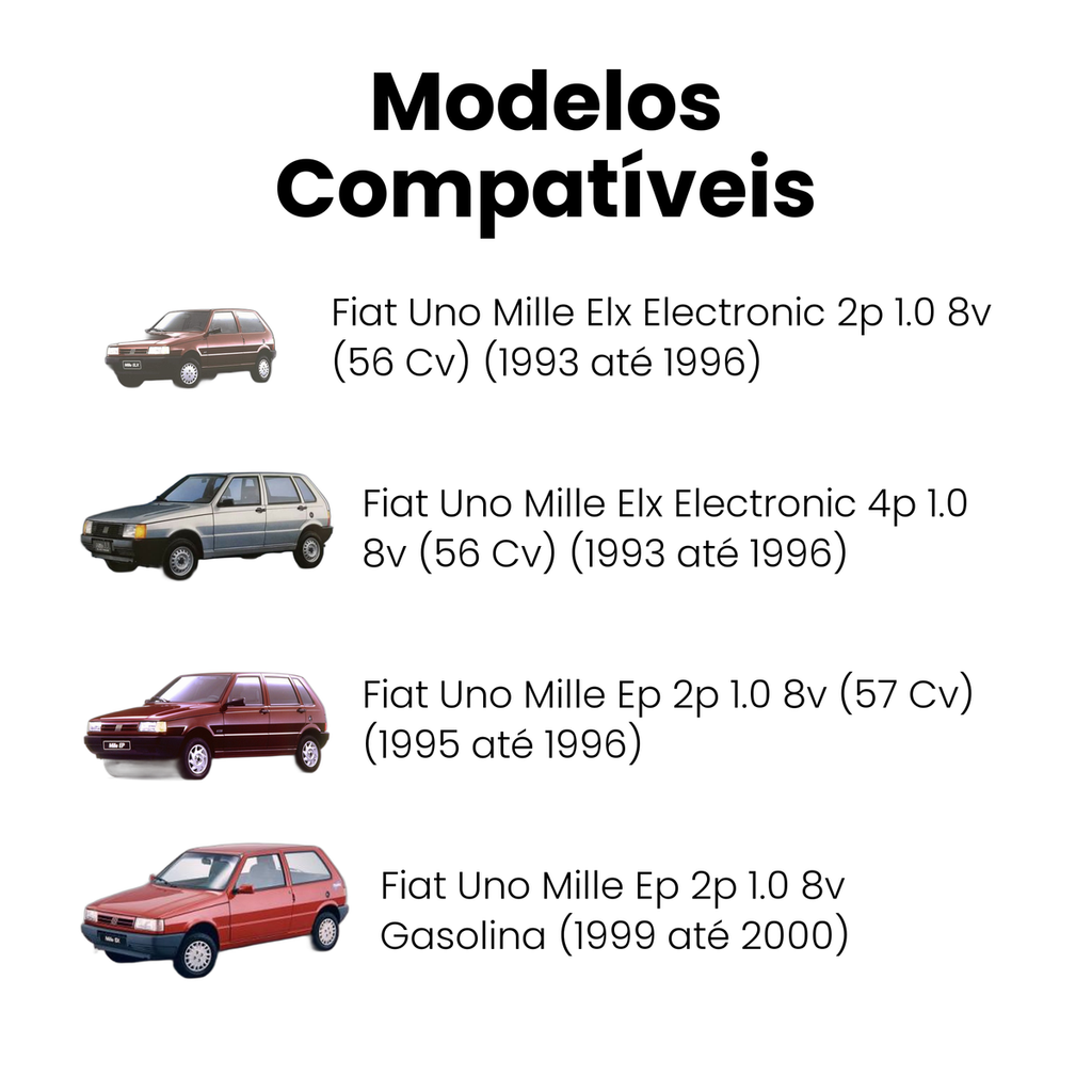 Cabo de Vela de Ignição Fiat Uno Mille 1.0 8V - Imagem 4