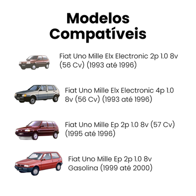Cabo de Vela de Ignição Fiat Uno Mille 1.0 8V - Imagem 4