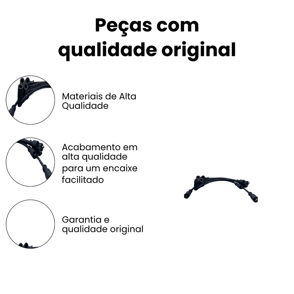 Cabo de Vela de Ignição Fiat Elba Uno - Imagem 2