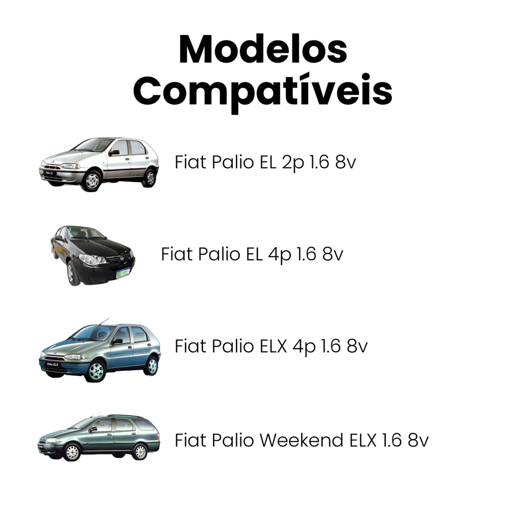 Cabo de Vela Ignição Fiat Palio 1.6 8V Sevel Original - Imagem 4