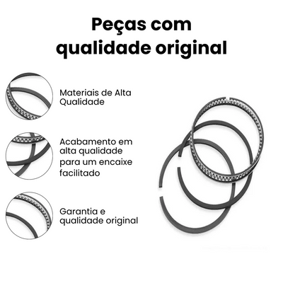 Anel Segmento 060 Fiat Siena Elba - Imagem 3