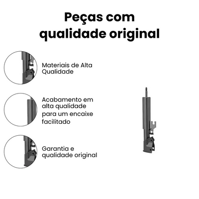 Amortecedor de Suspensão Traseiro Direito e Esquerdo UNO - Imagem 3