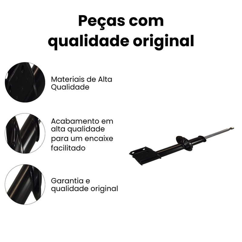 Amortecedor Dianteiro Uno Mille Fiorino 1988-2012 - Imagem 3