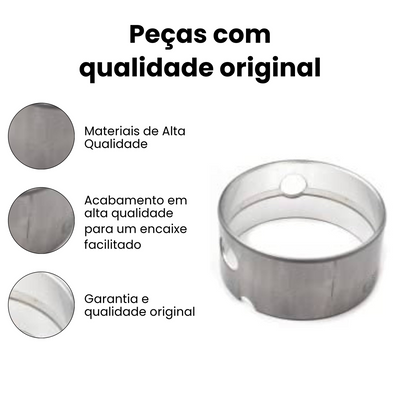 BUCHA EIXO COMANDO STANDARD VOLKSWAGEN | GURGEL | PUMA SEC083J-STD - Imagem 3