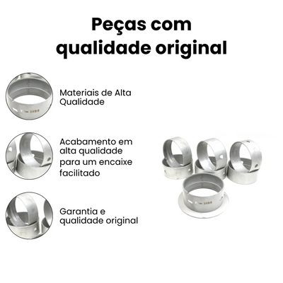 BUCHA DO EIXO DE COMANDO 025 VOLKSWAGEN | GURGEL | PUMA SEC084J-025 - Imagem 3