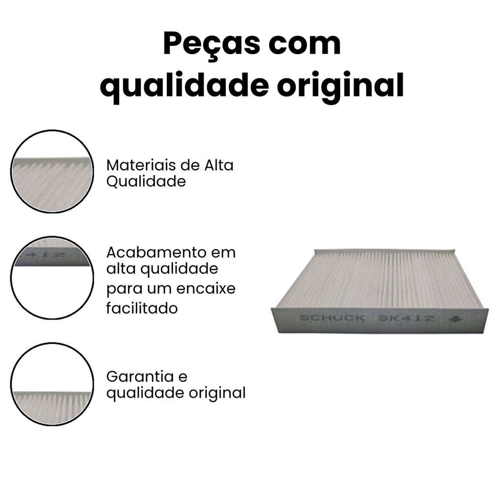 Filtro de Cabine PRIMAPARTS - Fiesta Fiesta - Imagem 3