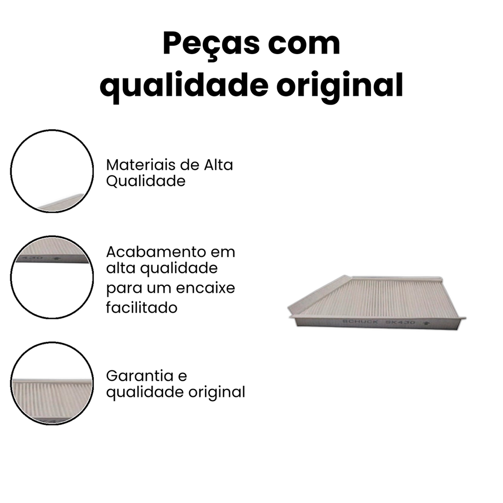 Filtro de Cabine PRIMAPARTS 206 206 - Imagem 3