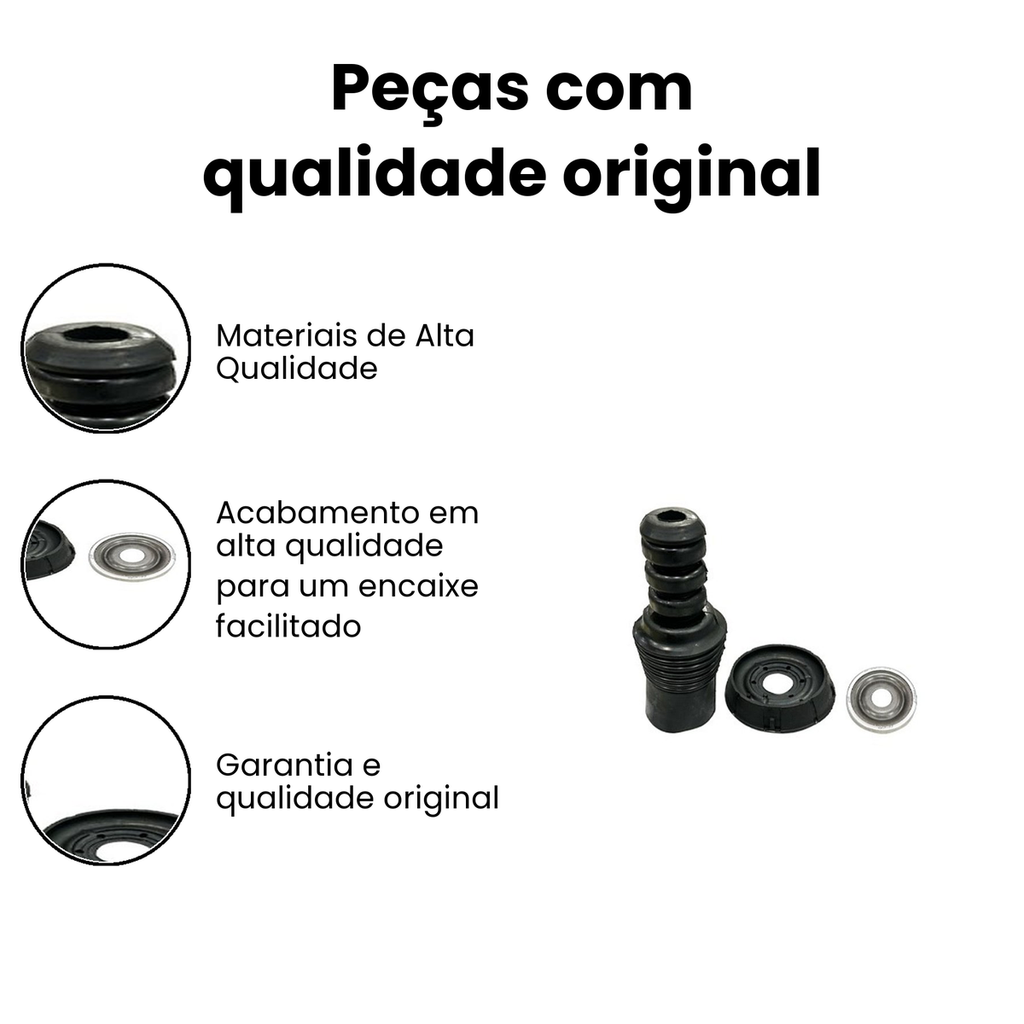 Kit Amortecedor Dianteiro Symbol Clio - SAMPEL - Imagem 3