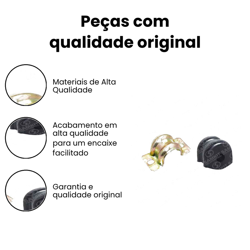 Kit Barra Estabilizadora Traseira Tucson Sampel - Imagem 3