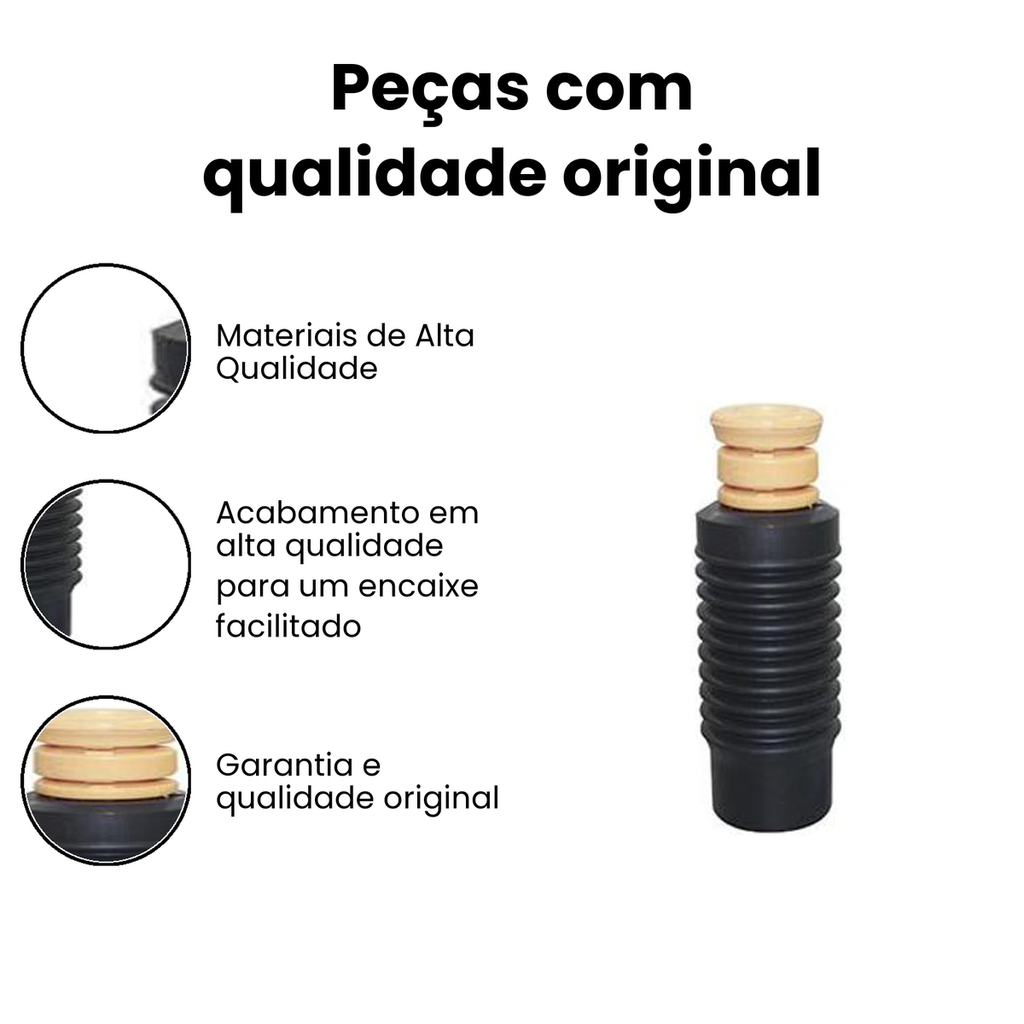 Kit Amortecedor Dianteiro Dir/Esq Etios - Imagem 3