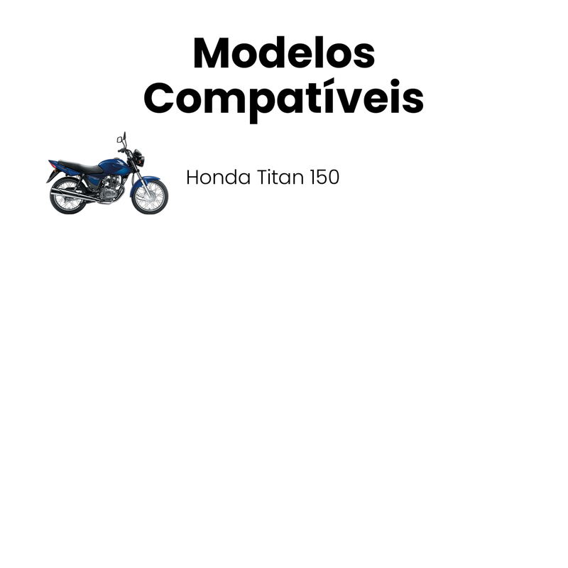 Patins de Freio Diant Tras p Honda CG Fan 150 160 Twister Ti - Imagem 4