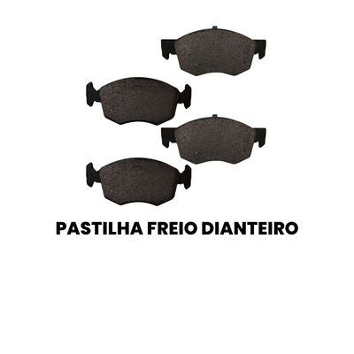 PASTILHA FREIO DIANTEIRO Berlingo/Xsara/206 93-08 - Imagem 2