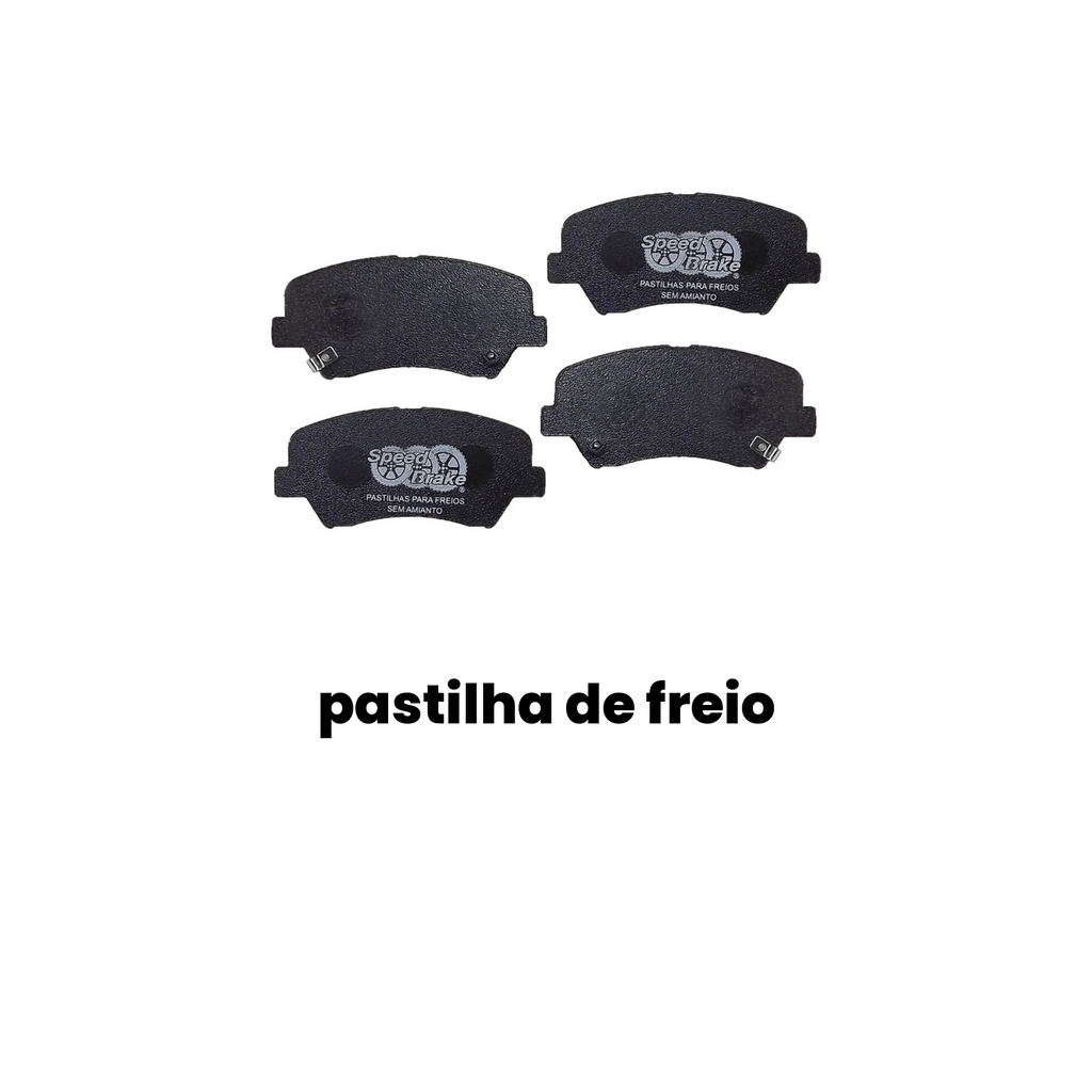 Pastilha Freio Nissan March Versa 2011-2025 - Imagem 2