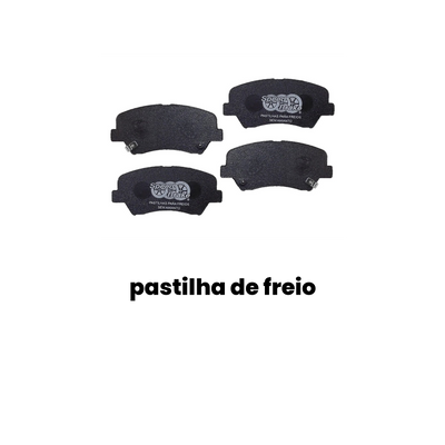 Pastilha Freio Nissan March Versa 2011-2025 - Imagem 2