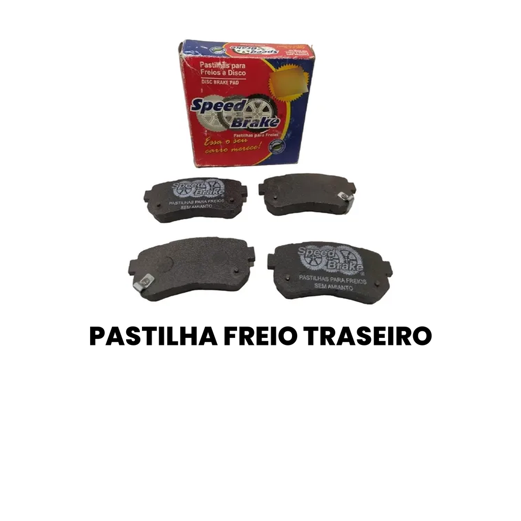 PASTILHA FREIO TRASEIRO Constellation 2007-2011 - Imagem 2