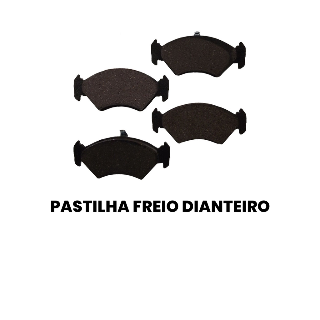 Pastilha de Freio Dianteiro Fiesta Fiesta - Imagem 2