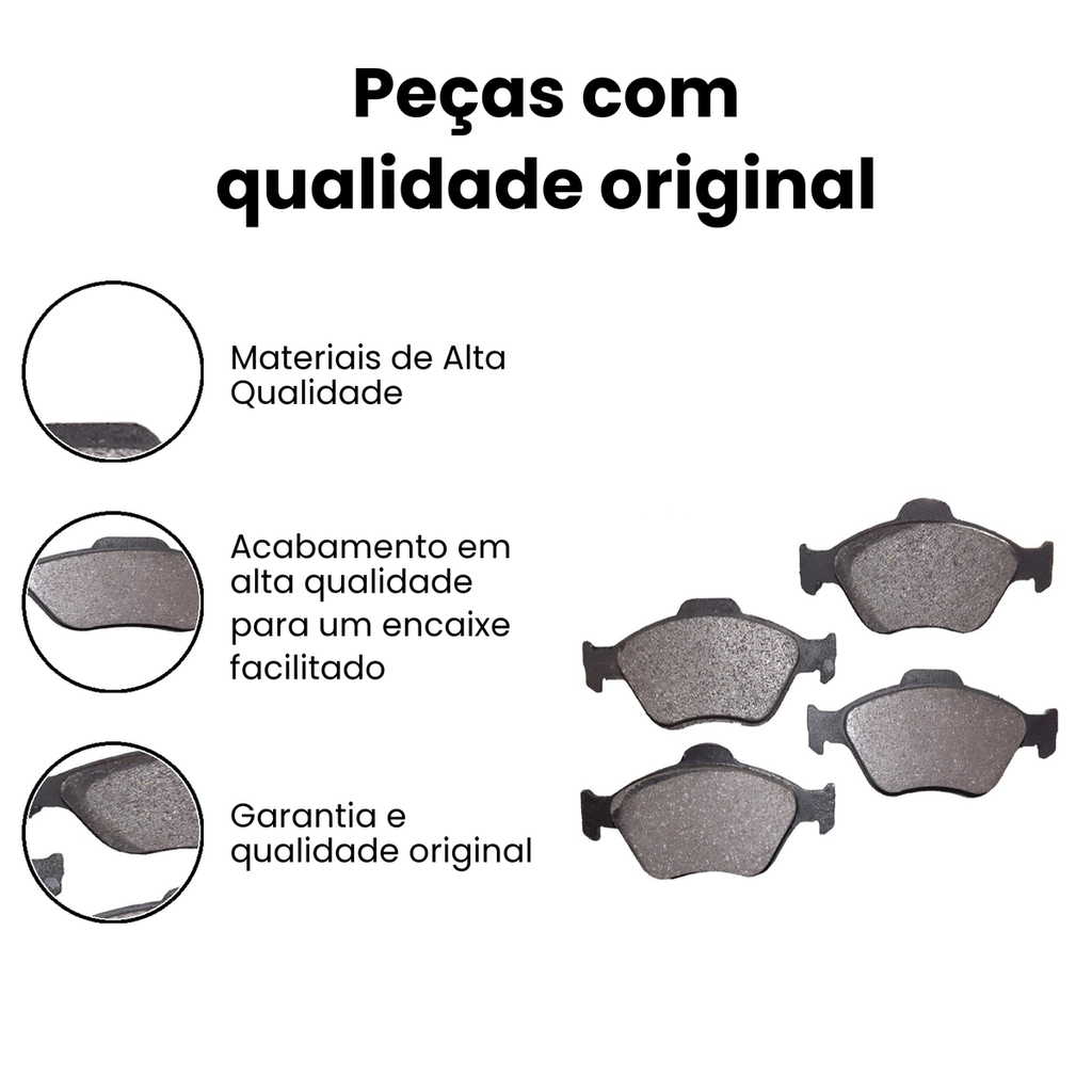 Pastilha de Freio Dianteiro Ecosport - Imagem 3