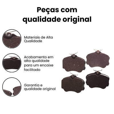 Pastilha Freio Dianteiro Parati | Speed Brake - Imagem 3