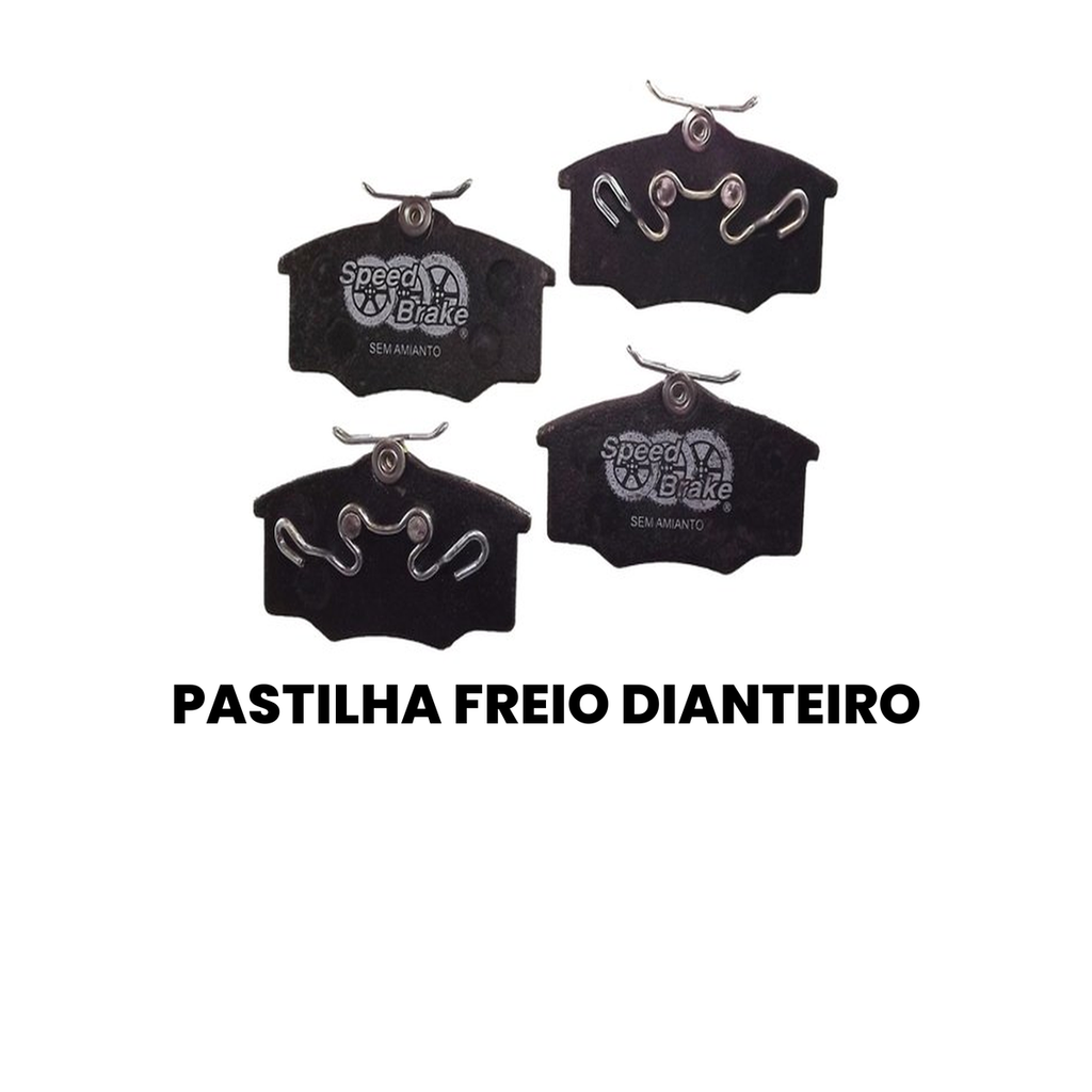 Pastilha de Freio Dianteiro Gol Parati (SPEED BRAKE) - Imagem 2