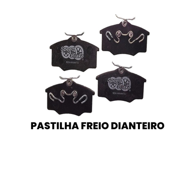 Pastilha de Freio Dianteiro Gol Parati (SPEED BRAKE) - Imagem 2