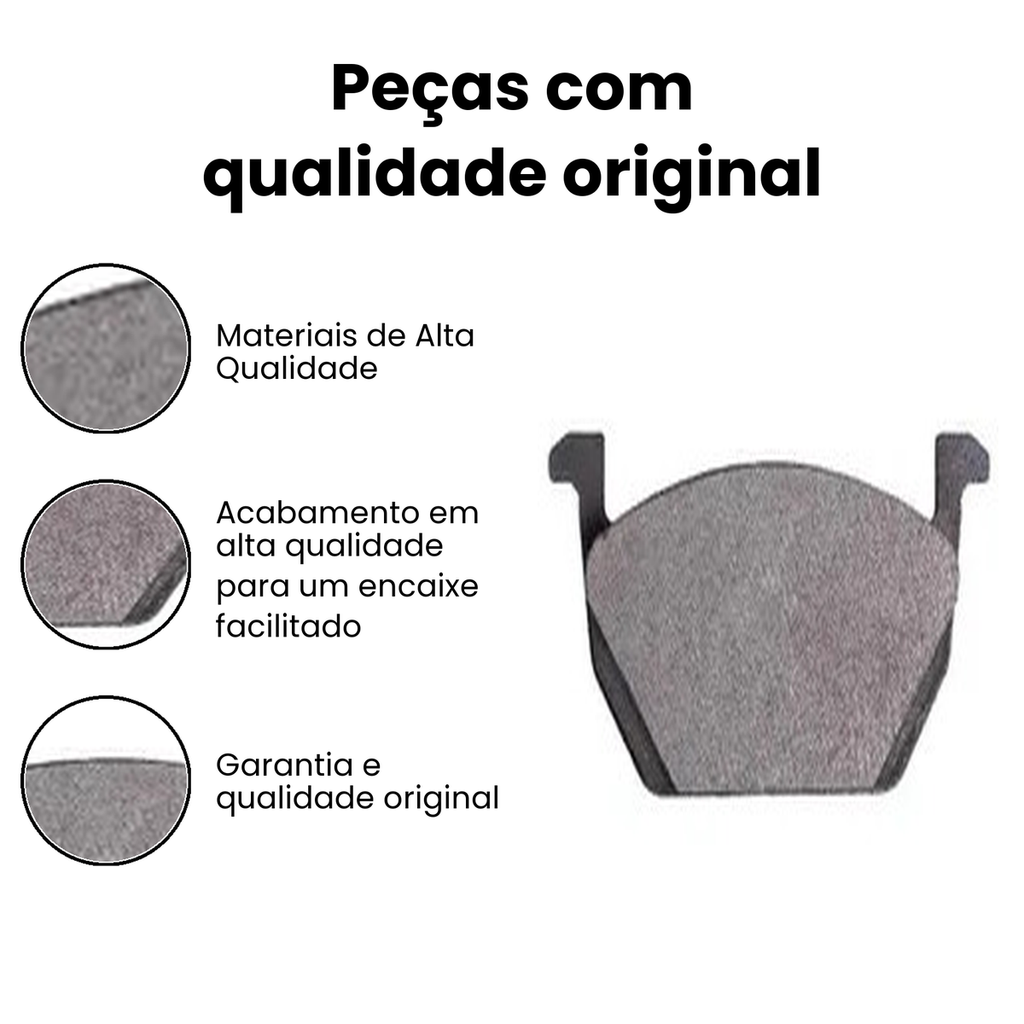 Pastilha de Freio Dianteiro VIRTUS VIRTUS - Imagem 3