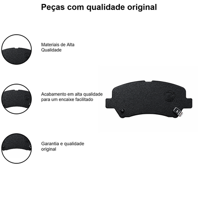 Pastilha Freio Diant Hyundai HB20 Elantra Kia Cerato 12-19 - Imagem 4