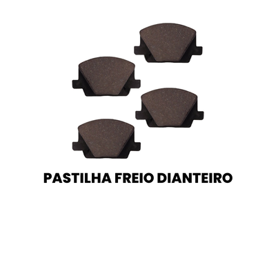 Pastilha de Freio Dianteiro Tracker SPEED BRAKE - Imagem 2