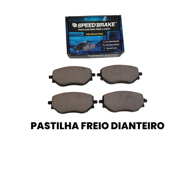 Pastilha de Freio Dianteiro SPEED BRAKE Kardian - Imagem 2