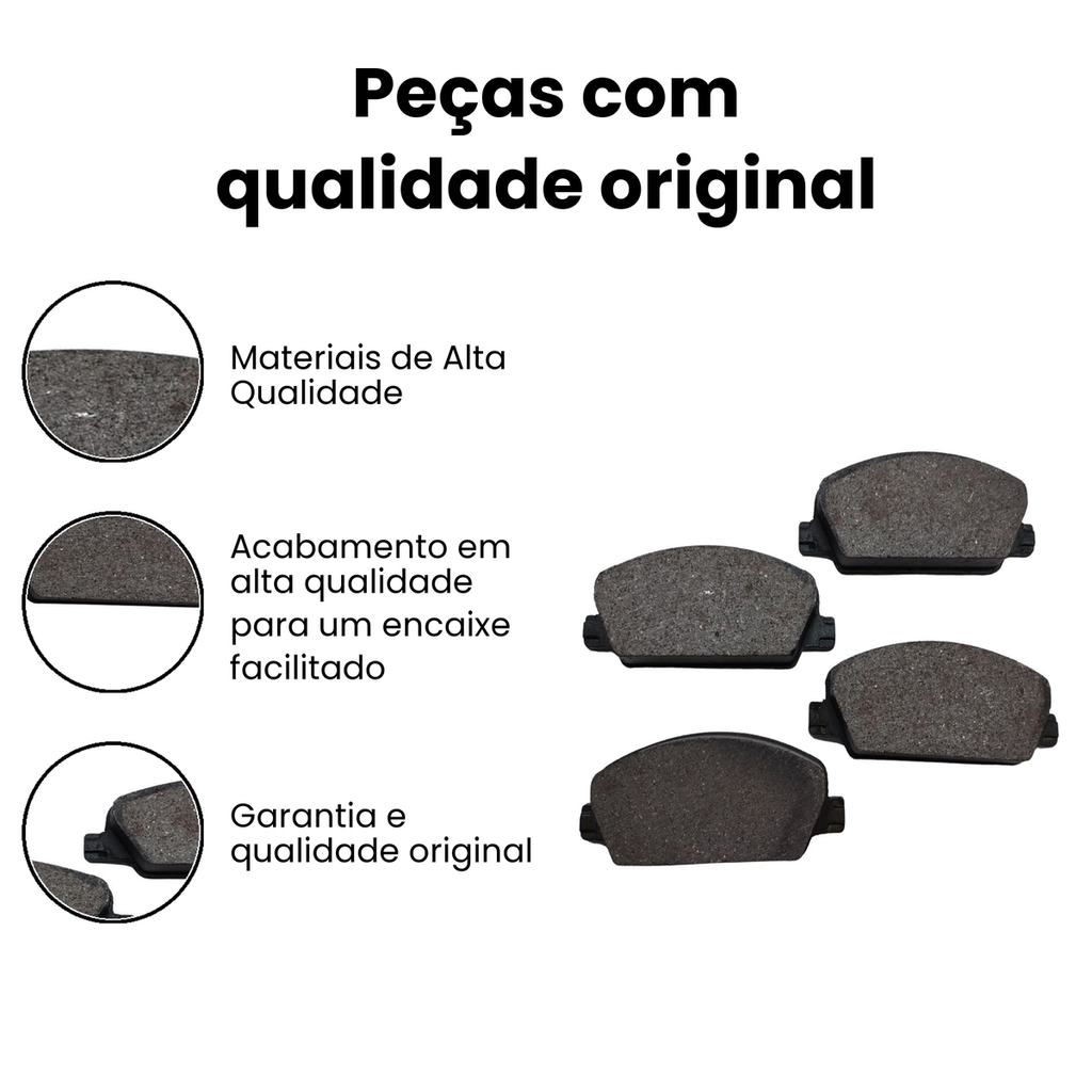 Pastilha de Freio Dianteiro SPEED BRAKE - Pulse Fastback - Imagem 3