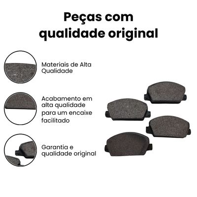 Pastilha de Freio Dianteiro SPEED BRAKE - Pulse Fastback - Imagem 3