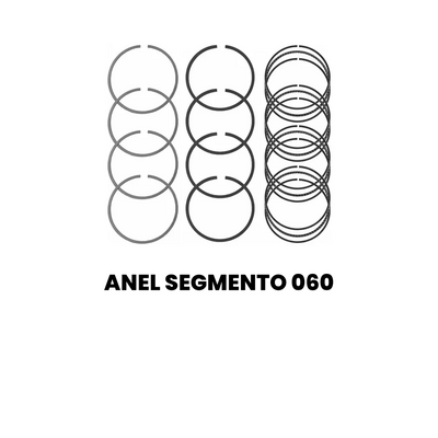Anel Segmento 060 Fiat Palio Siena Fire 1.0 - Imagem 2
