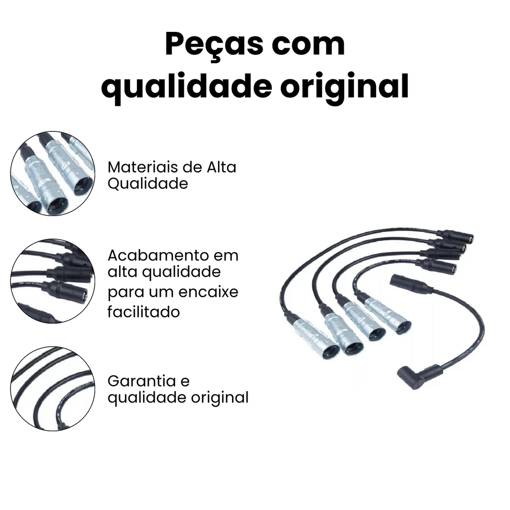 Cabo Vela Ignição Ford VW Escort Apollo - Imagem 2