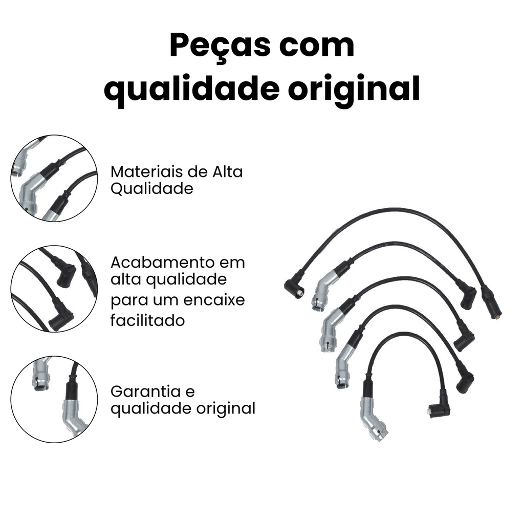 Cabo de Vela Ignição Ford Escort CHT 1.6L - Imagem 3