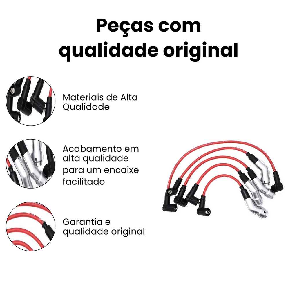 Cabo de Vela de Ignição Ford Escort Logus CHT AE - Imagem 3