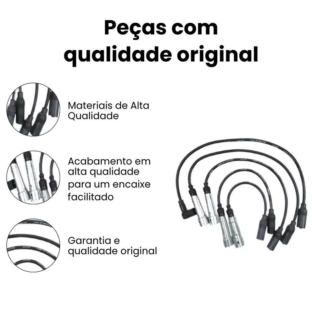 Cabo Vela Ignição Ford Pampa 1.6 1.8 1993 1996 - Imagem 3