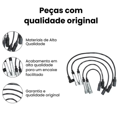 Cabo Vela Ignição Ford Pampa 1.6 1.8 1993 1996 - Imagem 2