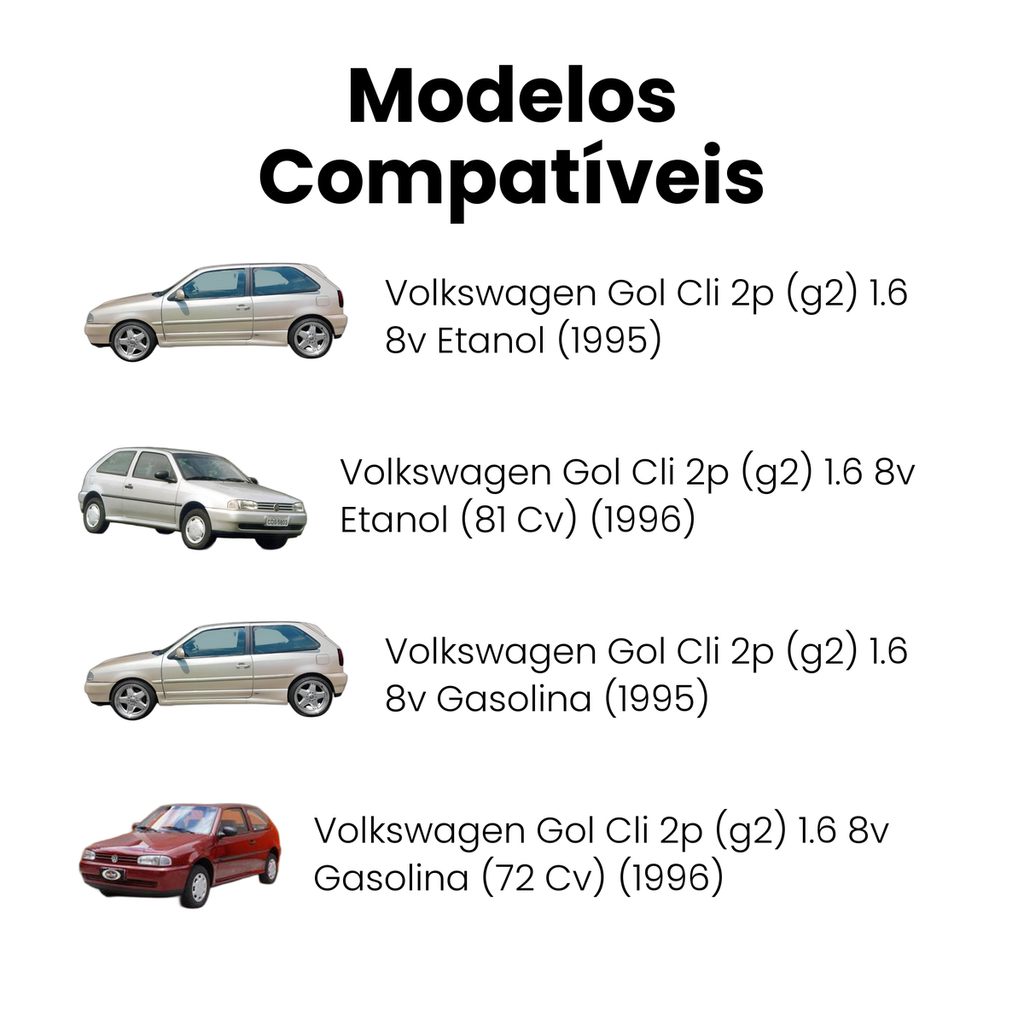 Cabo de Vela Ignição Volkswagen Gol Parati AP 1.6 1.8 2.0 - Imagem 4