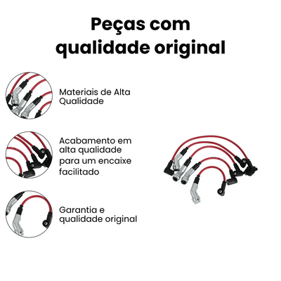 Cabo Vela Ignição VW Gol CHT 1.0 8v 94-97 - Imagem 2