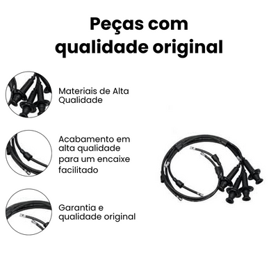 Cabo de Vela de Ignição Volkswagen Fusca Kombi - Imagem 3