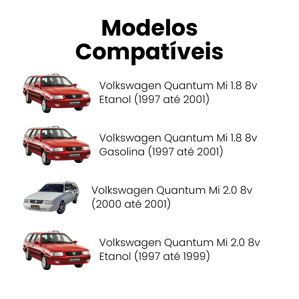 Cabo Vela Ignição VW Santana Quantum 1.8 2.0 - Imagem 4