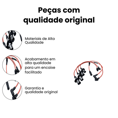 Cabo de Vela de Ignição Volkswagen Kombi - Imagem 2