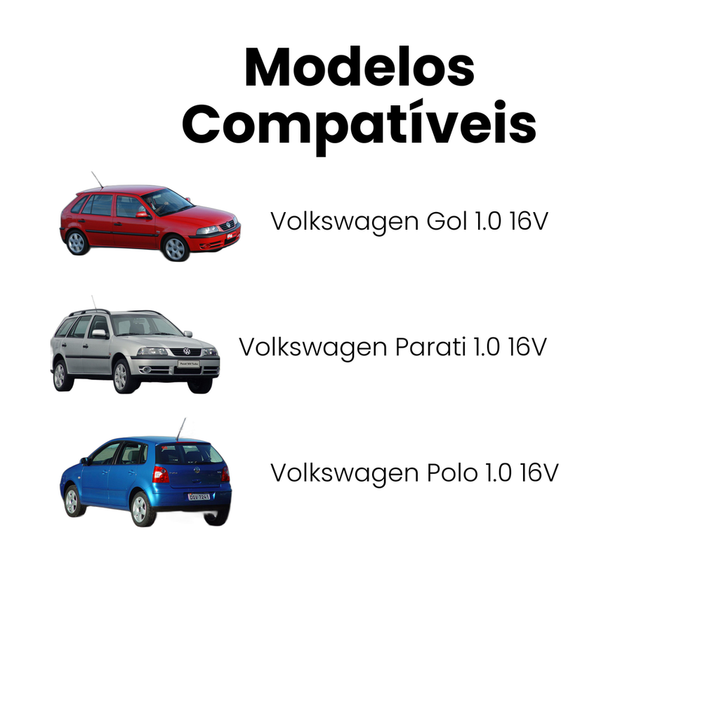 Cabo de Vela de Ignição VW 1.0 16V Polo Gol Parati - Imagem 4