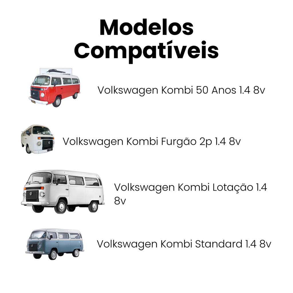 Cabo de Vela de Ignição VW Kombi 1.4 8V - Imagem 4